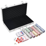 Vidaxl 300-delni poker set 11,5 g