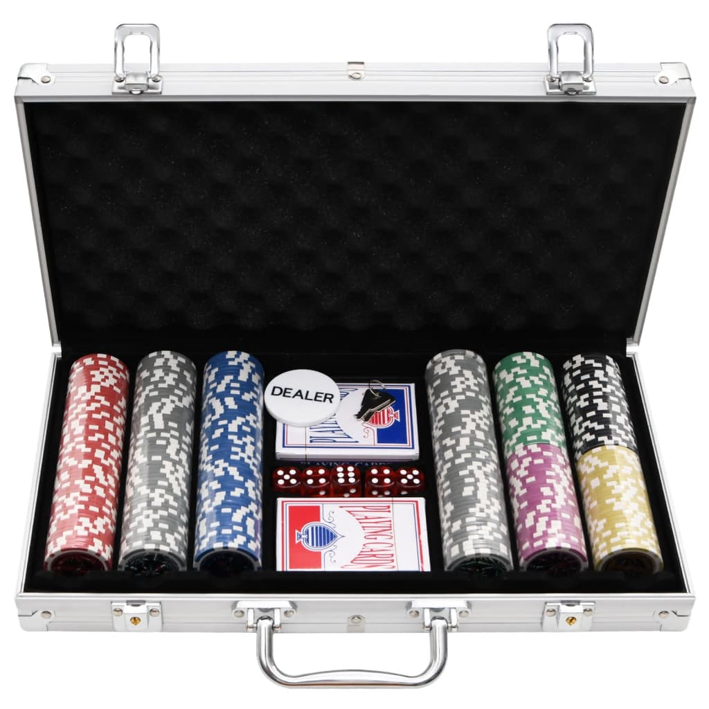 Vidaxl 300-delni poker set 11,5 g