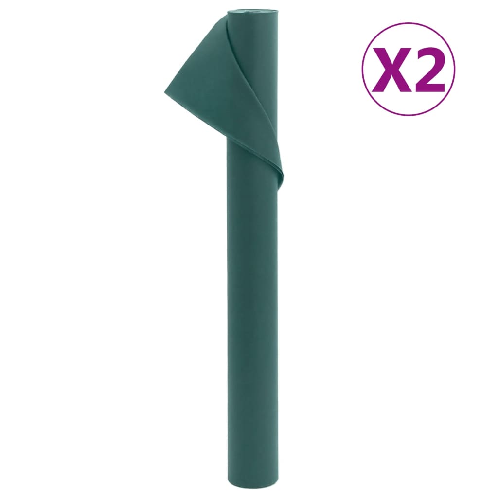 Vidaxl flisca krpa za rastline 2 zvitki 70 g m² 10x1,6 m