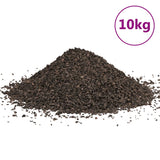 Vidaxl Basaltlinn 10 kg 1-3 mm schwaarz