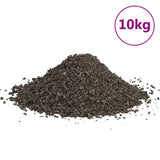 VidaXL Basaltgrind 10 kg 3-5 mm zwart