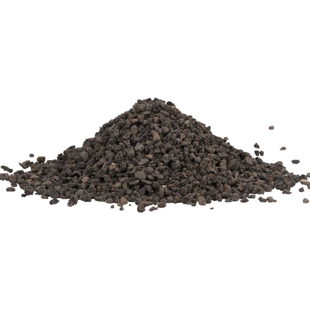 Vidaxl basaltgrind 10 kg 5-8 mm črna