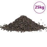 Vidaxl BasaltGrind 25 kg 5-8 mm nero