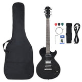 VidaXL Guitar for beginners electric with bag 4 4 39 black