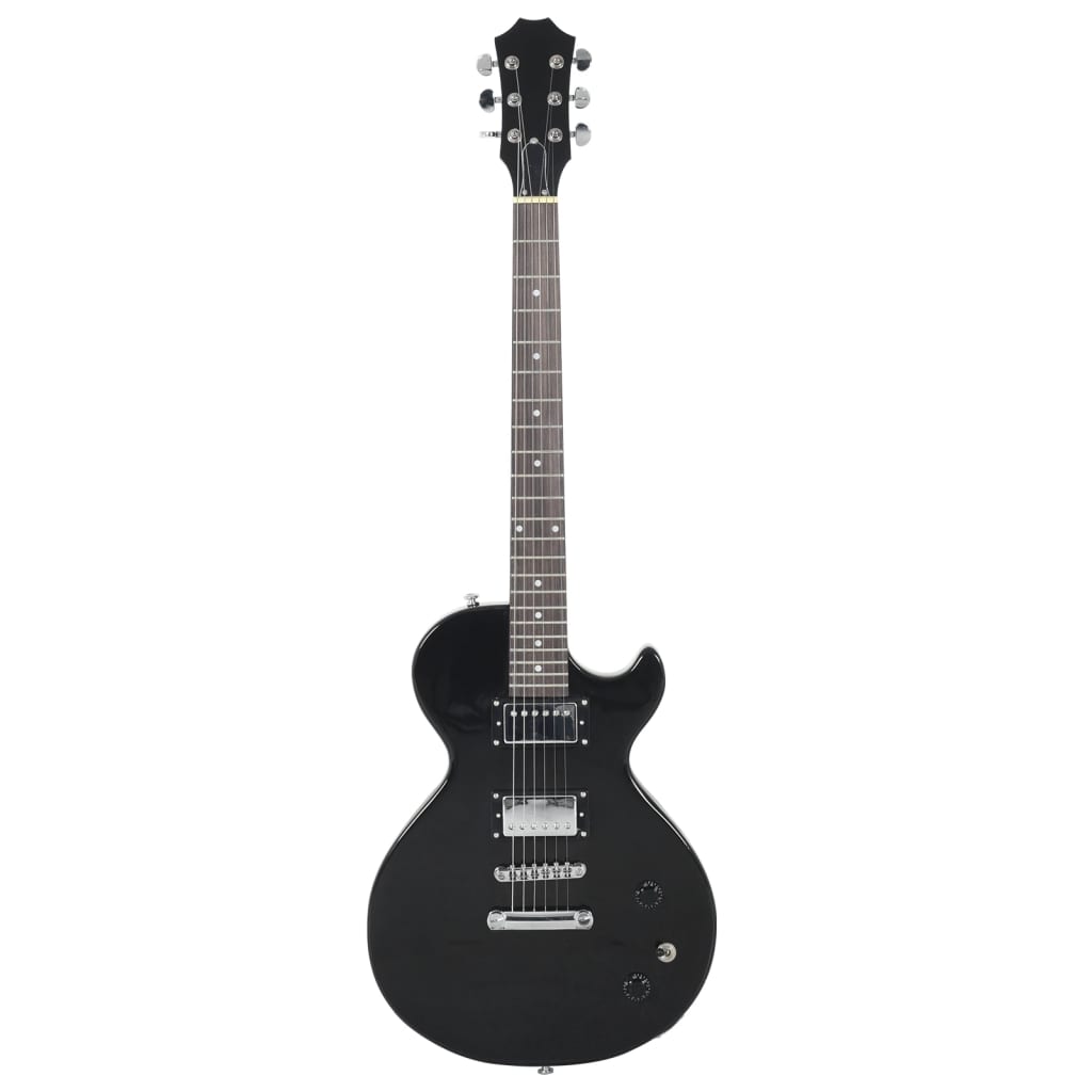 VidaXL Guitar for beginners electric with bag 4 4 39 black