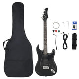 Guitarra Vidaxl para principiantes eléctricos con bolsa 4 4 39 Negro