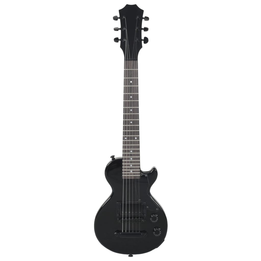 Vidaxl -Gitarre für Anfänger Elektrisch mit Tasche 3 4 30 Schwarz