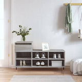 Vidaxl Shoe cabinet 102x36x60 cm Properted Wood Sonoma Gray