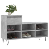 Gabinete de zapatos Vidaxl 102x36x60 cm Precio de concreto de madera procesada