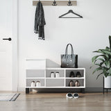 Vidaxl Shoe Cabinet 102x36x60 cm Property Wood White