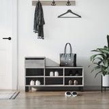 Vidaxl Shoe cabinet 102x36x60 cm Properted Wood Sonoma Gray