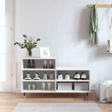 Vidaxl Cabinet da scarpe 102x36x60 cm Bianco in legno