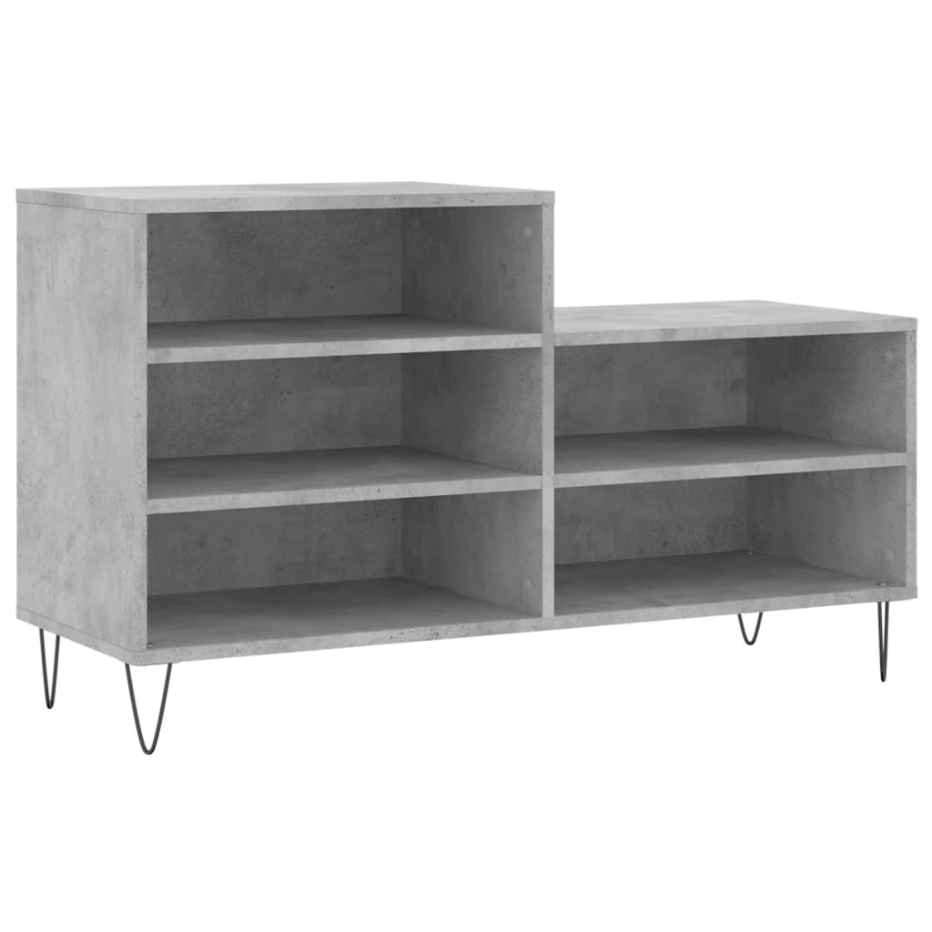 VidaXL shoe cabinet 102x36x60 cm Processed wood concrete price