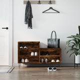 VidaXL Shoe cabinet 102x36x60 cm Properted wood Smoked oak colored