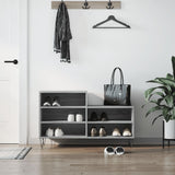 Vidaxl Shoe cabinet 102x36x60 cm Properted Wood Sonoma Gray