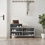 Vidaxl Shoe Cabinet 102x36x60 cm behandlet træbetonpris