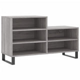 Vidaxl Shoe cabinet 102x36x60 cm Properted Wood Sonoma Gray