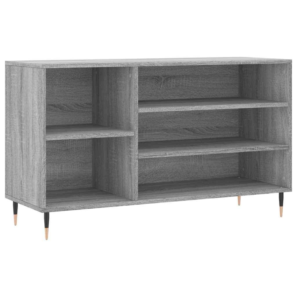 Vidaxl Shoe cabinet 102x36x60 cm Properted Wood Sonoma Gray