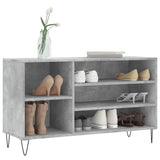 VidaXL shoe cabinet 102x36x60 cm Processed wood concrete price