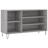 VIDAXL -Schuhschrank 102x36x60 cm propertiertes Holz Sonoma Grey