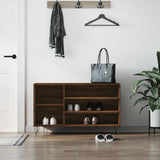 VidaXL shoe cabinet 102x36x60 cm Properted wood brown oak color