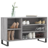 Vidaxl Schong Cabinet 102x36x60 cm Propertéiert Holz Sonoma Grey