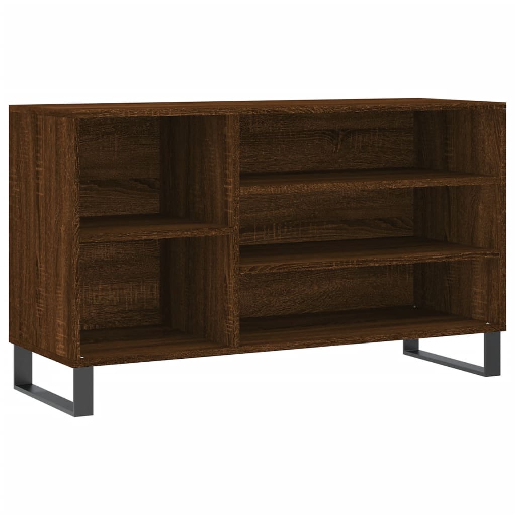 Vidaxl Schong Cabinet 102x36x60 cm Propertéiert Holzbrong Faarf Faarf