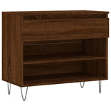 VidaXL shoe cabinet 70x36x60 cm processed wood brown oak color