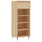 Vidaxl Schong Cabinet 40x36x105 cm Properted Holz Sonoma Oakfaarf