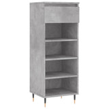 VidaXL shoe cabinet 40x36x105 cm edited wood concrete price