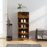 Vidaxl Schong Cabinet 40x36x105 cm huet Holzflok gefëmmt Oak faarweg