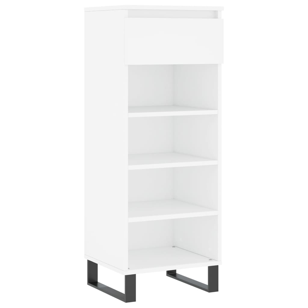 Vidaxl Schong Cabinet 40x36x105 cm veraarbecht Wäisswäiss