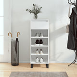 VidaXL Shoe cabinet 40x36x105 cm Processed Wood White