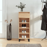 Vidaxl Shoe Cabinet 40x36x105 cm Vlastní dřevo Sonoma Oak Colored