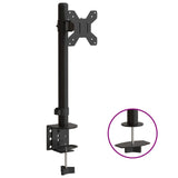 Vidaxl Monitor Bracket Vesa 75 100 mm sort stål