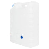 Vidaxl vattentank med kran 20 L plasttransparent