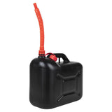 Vidaxl Fuel tanks 3 st with flexible nozzle black 20 l plastic