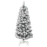 Vidaxl Kunstkerstboom con bisagras y nieve de 120 cm