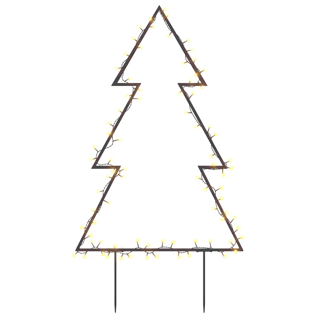 Vidaxl Christmas lighting Christmas tree with ground pins 80 LEDs 60 cm