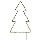 Vidaxl Christmas lighting Christmas tree with ground pins 80 LEDs 60 cm