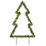 Vidaxl Christmas lighting with ground pins tree 115 LEDs 90 cm