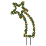 Vidaxl Christmas lighting meteor with ground pins 115 LEDs 89 cm