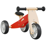 Vidaxl Balance Bike für Kinder 2-in-1 rot