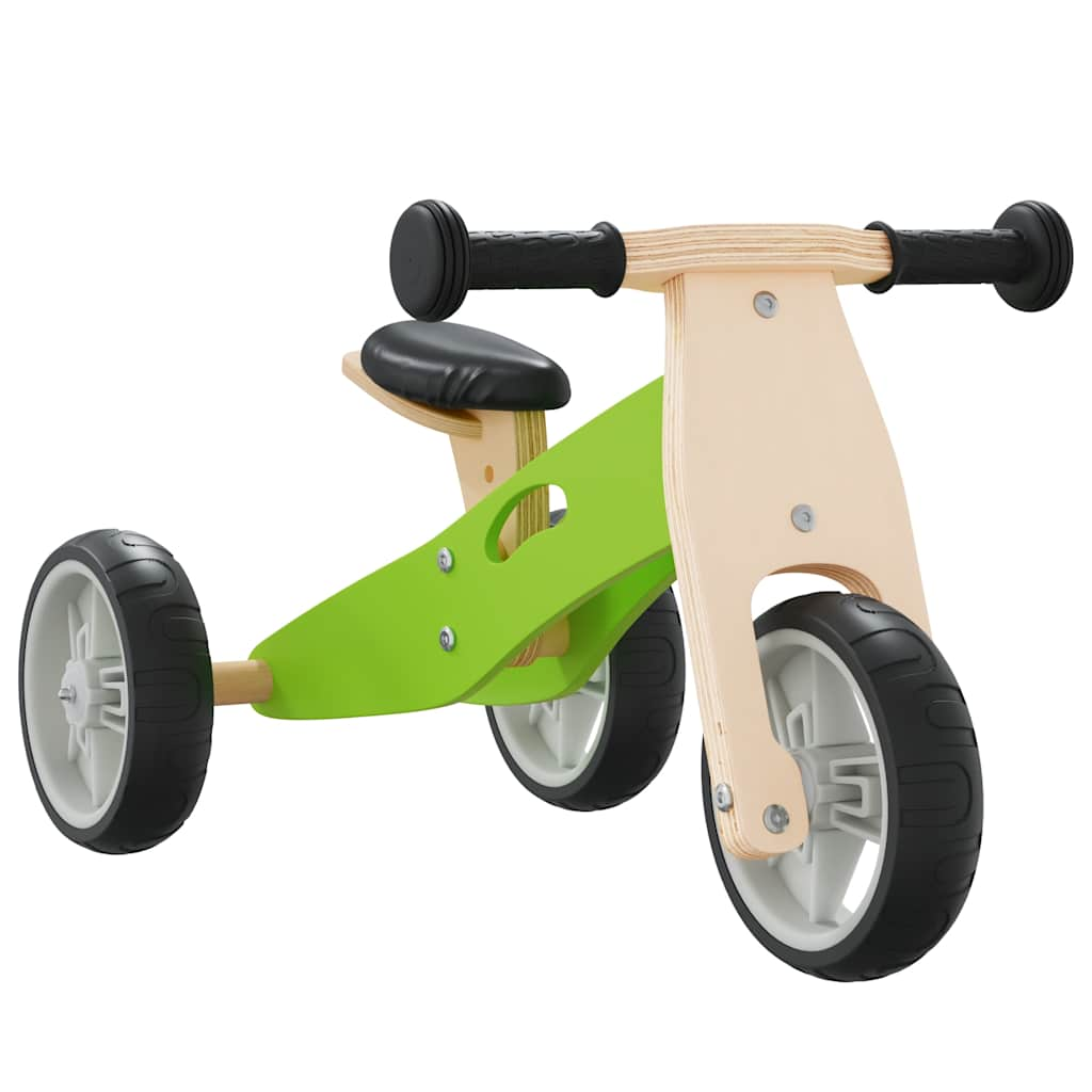 Vidaxl Balance Bike dla dzieci 2-w-1 zielony