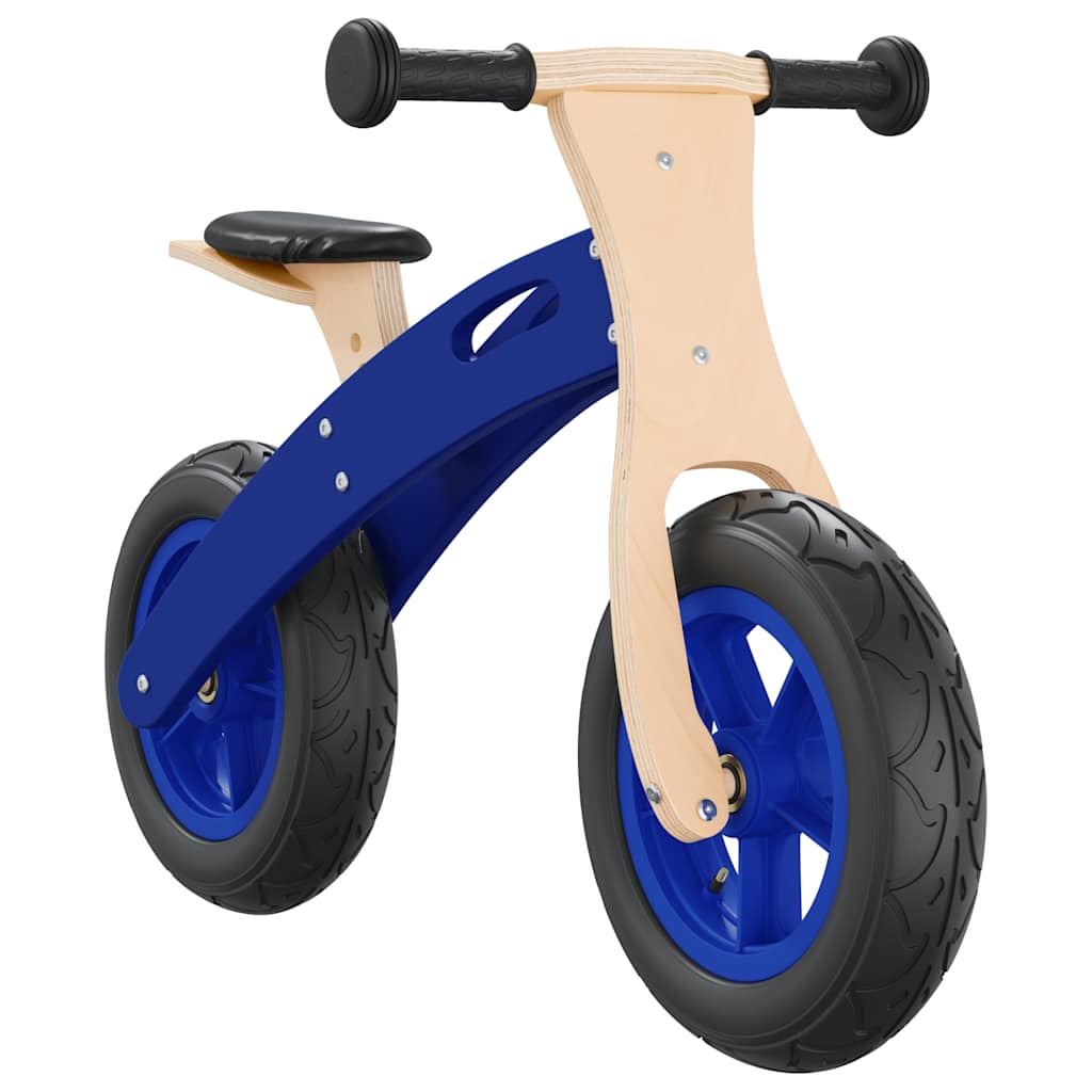 VidaXL balance bike for children with air tires blue