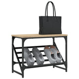 VidaXL shoe rack 60x30x45 cm processed wood Sonoma oak colored