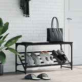 VidaXL shoe rack 90x30x45 cm Processed Wood Black