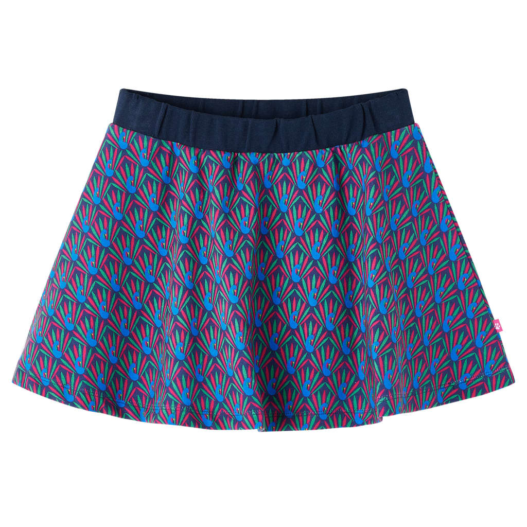 Vidaxl Skirt per bambini 128 blu navy