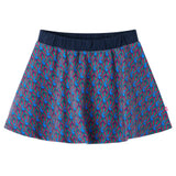 Vidaxl Falda infantil 140 azul marino