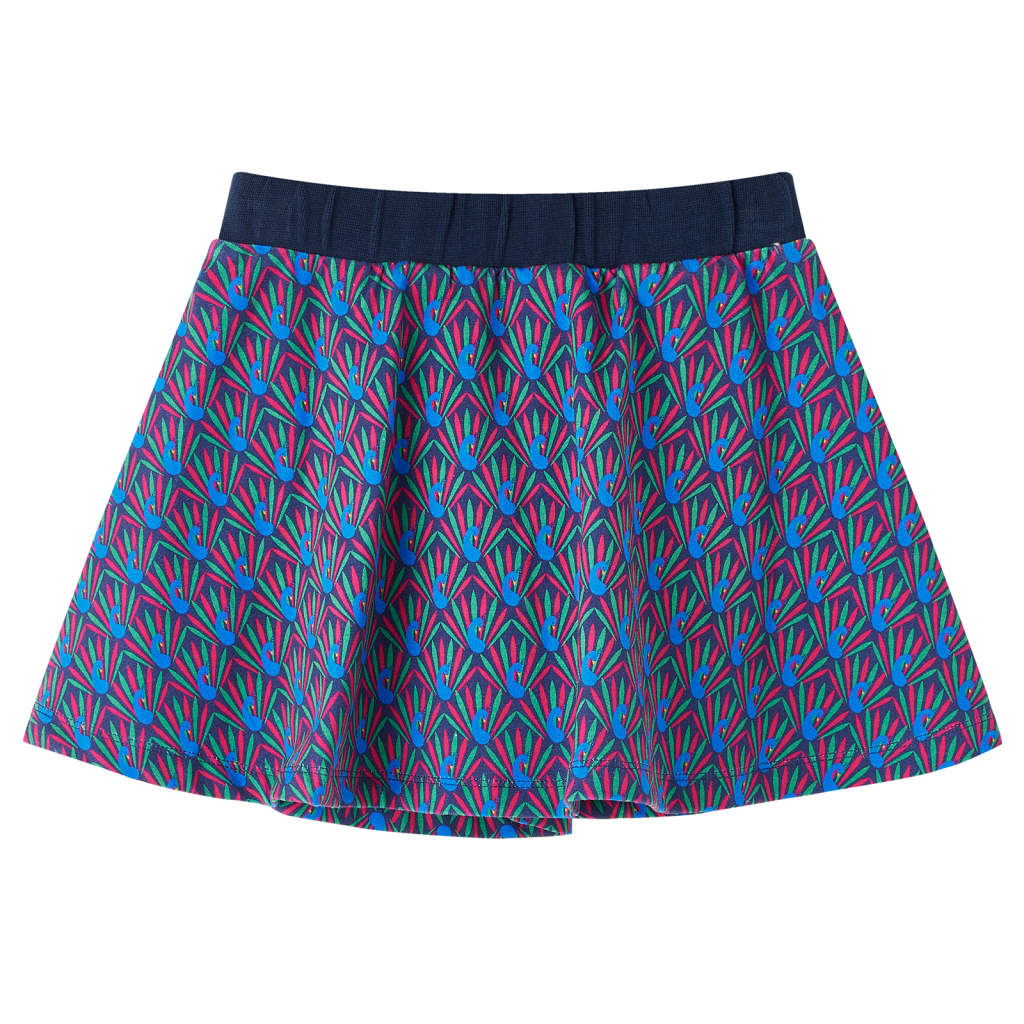 Vidaxl Falda infantil 140 azul marino